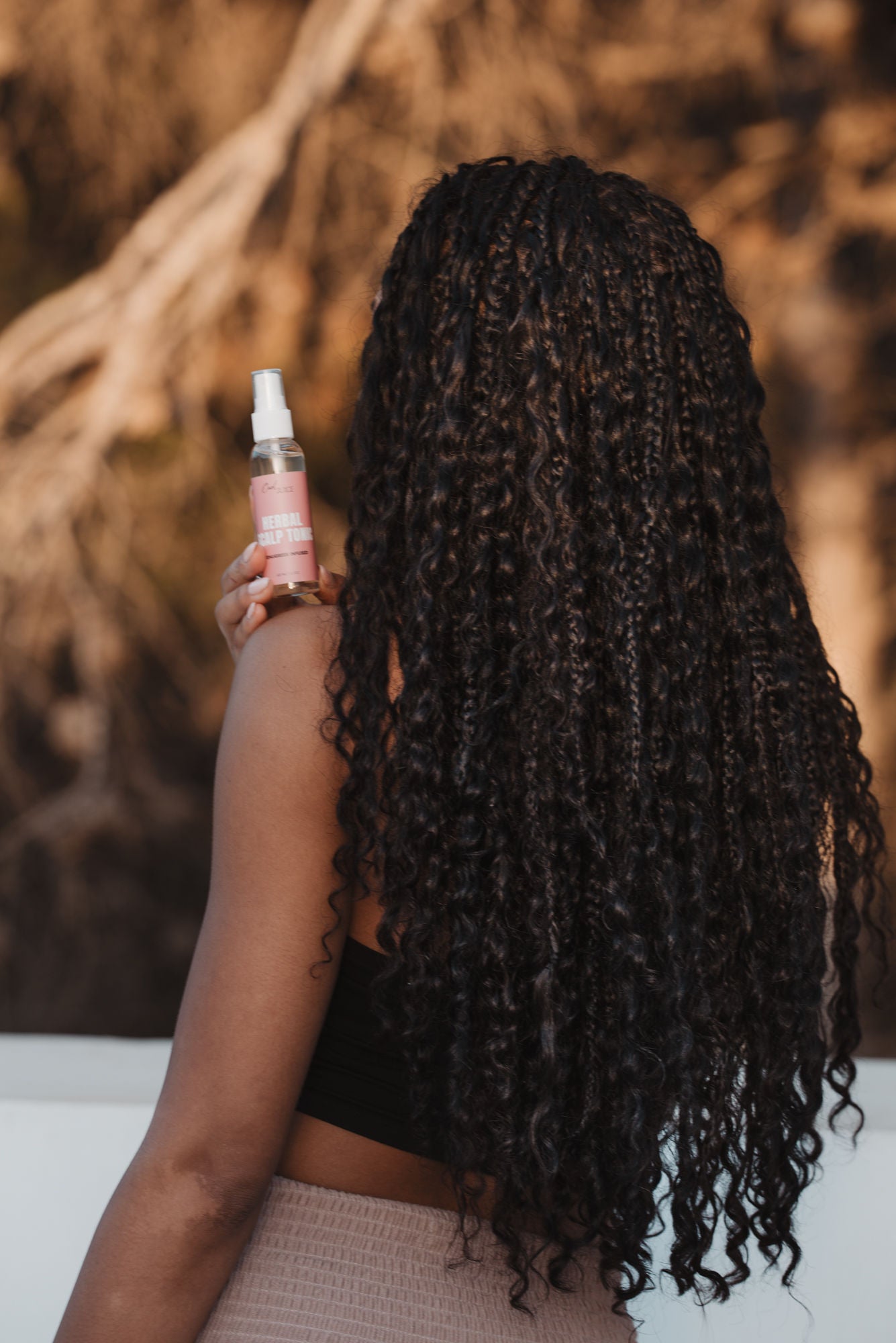 Fenugreek-infused Herbal Scalp Tonic for hair growth